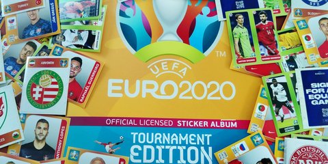 Sticker & Stickerbuch zur Euro 2020