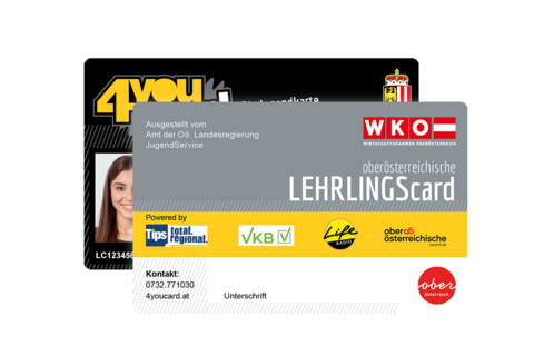 Die 4youCard_Lehrlingscard_Edition