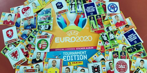 Panini Sticker zur UEFA Euro 2020